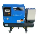 3x230V - 6hp/130l/tørke frekvensstyrt skruekompressor CCS 6AD130T