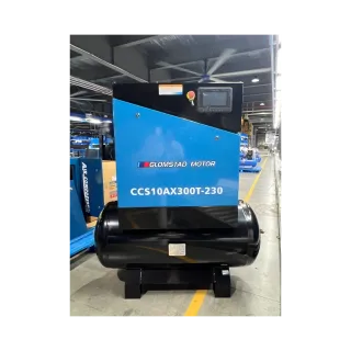 10hp/300l frekvensstyrt skruekompressor CCS 10AX300T