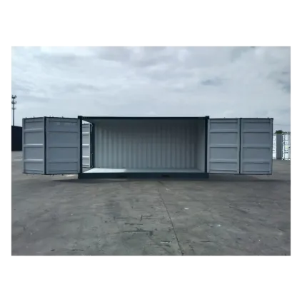 20 Container med bakdør  full sideåpning