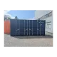 20 Container med bakdør  full sideåpning
