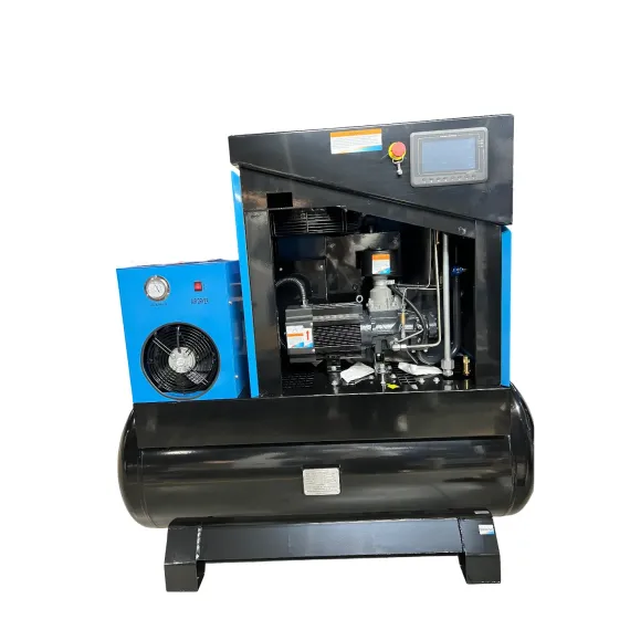 10hp/350 frekvensstyrt  skruekompressor  med tørke CCS 10AXD350T