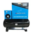 10hp/350 frekvensstyrt  skruekompressor  med tørke CCS 10AXD350T