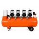 Oljefri kompressor CC8AX200T  8 hk200 l tank Stillegående 2303