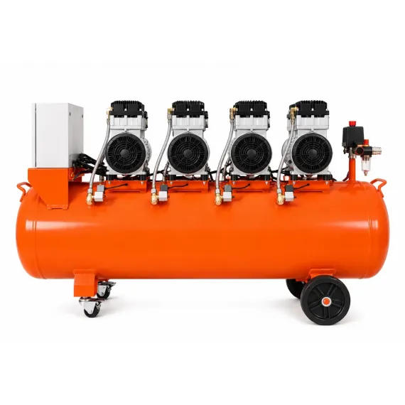 Oljefri kompressor CC8AX200T  8 hk200 l tank Stillegående 2303